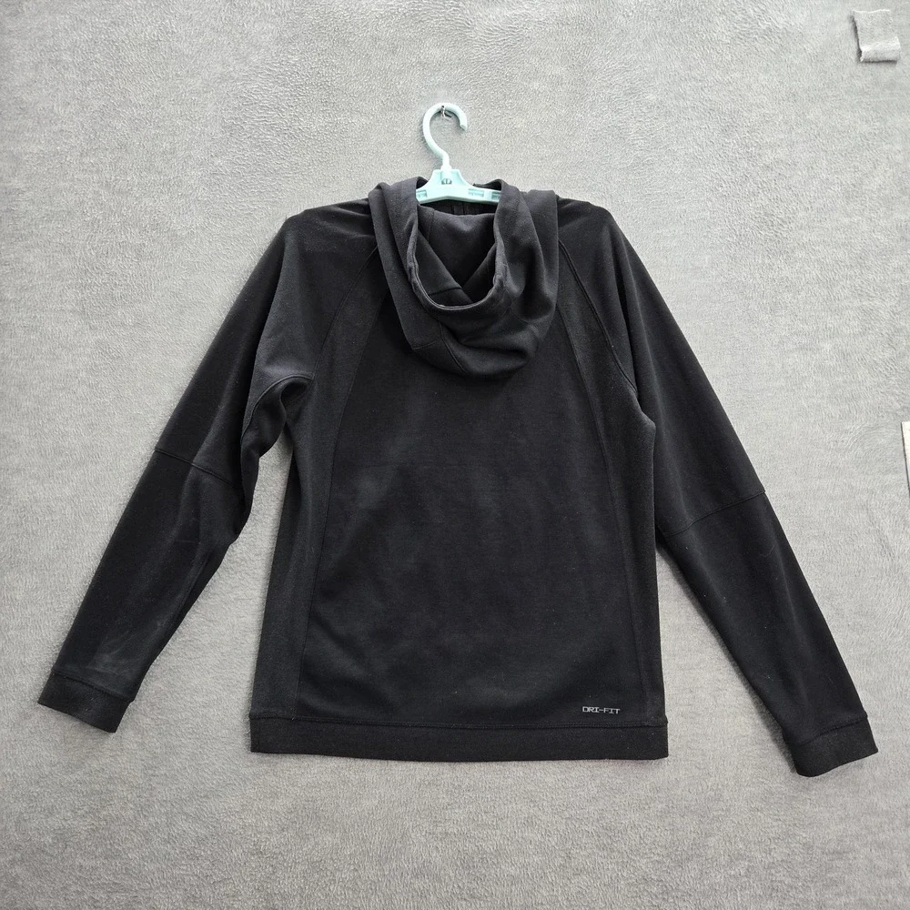 Air Jordan Men Sweatshirt S Black Jumpman Logo Activewear Statement 1/2 Zip‎